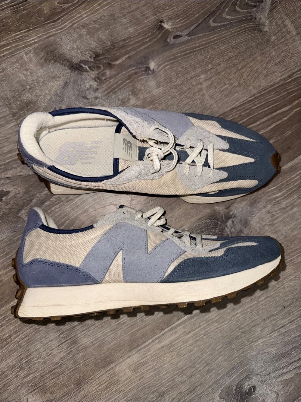New Balance 327 Retro Runner Sneakers Vintage Indigo Arctic Gray 13